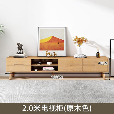 ARPER Nordic Tv Cabinet All Solid Wood Simple Modern Small Apartment Coffee Table Tv Cabinet