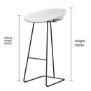 Nordic Bar Chair Bar Stool Gold Iron Stool Modern Simple Home High Chair