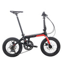 Java Foldable Bicycle X1 Carbon Fiber Car 16 inch 18 Variable Speed Oil Pressure Double Disc Brake