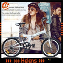 Hito 20 inch variable speed folding bike mountain bicycle shockproof male and female students