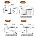 Koala Nordic Solid Wood Module Combination Cabinet, Simple Platform Tv Cabinet, Japanese Cherry Wood