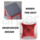 【Buy 3 Get 1 Free】3 Stools Plastic Chair | Dining Chair/Dining Stool Set Of | Stackable Chair |