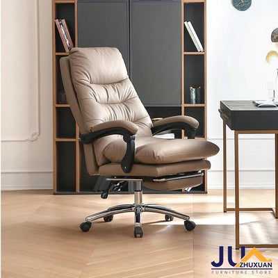 JUZHUXUAN leather Guquan boss chair business home comfortable waist protection office chair human