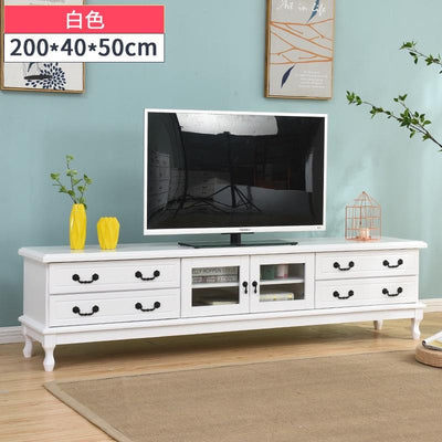 SENBIJU Tv Console Cabinet TV console cabinet Living Room Solid Wood TV Cabinet