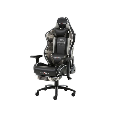 Internet Cafe Gaming Chair Adjustable Armrest Office Chair 360 Degrees Rotate Computer Chair