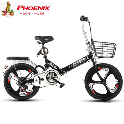 Phoenix🚴‍♀️Folding Bike Spot Road Bikes Ready Stockfolding Bicycles, Women''s Lightweight Portable