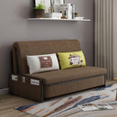 MH Foldable Sofa Bed Home Multifunctional Living Room Fabric Sofa With Storage Retractable Sofa Bed