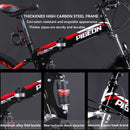 PIGEON Foldable Bicycle Folding Mountain Bike 24/26 Inch Variable Speed Double Shock-absorbing