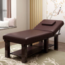 Folding Beauty Bed Body Massage Bed Treatment Bed Thickened steel pipe special for beauty salon [In