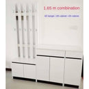 Cabinet Household Door Simple Modern Entrance Hall Hanging Coat Rack Large Capacity Partition Shoe