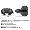 Bicycle Saddle Shock Absorber Super Soft Thick Silicone Seat Universal Cushion Bicycle Accessories