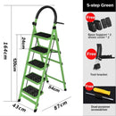 Kinbolee Indoor Step Stool Household Ladder Folding Climb Ladder Thick Multi-purpose Telescopic