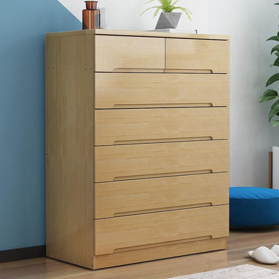 ⭐ Goods In Stock ⭐ Nordic Style Drawer Cabinet Simple Modern Bedroom Storage Drawer Cabinet Solid