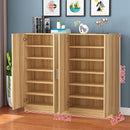 Simple Large Capacity Solid Wood Shoe Storage Multi-functional Hall Cabinet