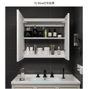 Bathroom Intelligent Mirror Cabinet Wall Mounted Toilet Demister Mirror with Shelf Storage