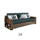 HQ Folding Sofa 1.25-2.05m Multifunctional Foldable Sofa Bed, Retractable Sofa Living Room