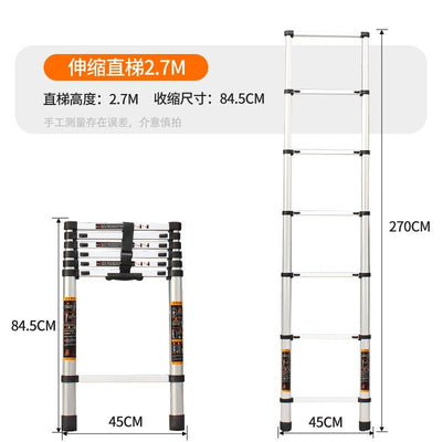 12🔥12 SHANJIE Anti-slip Reinforcement Telescopic Ladder Multi-functional Portable Engineering