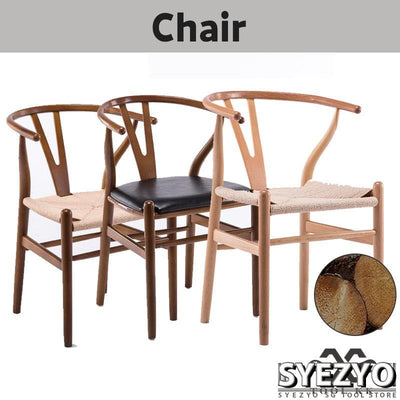 Syezyo Nordic y Dining Leisure Solid Wood Stool Back Modern Simple Creative Chair