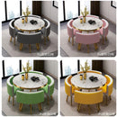 Dining Table Dining Table Set Light Luxury Table and Chair Combination Dining Table and Chair Small