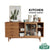 YSHF Kitchen Storage Cabinet Wood Modern Living Nordic Dining Solid Cupboard Room Simple Light