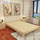 Parcel Solid Wood 1.8 m Pine Double 1.5m Single 1.2m Simple Tatami 1m Bed Frame