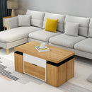 Simple Lifting Tea Table Dual-use Living Room Small Multi-functional Folding Coffee Table Telescopic