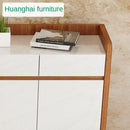 Chinese Style Shoe Cabinet Modern Simple Hall Cabinet Living Room Entrance Cabinet Large Capacity To