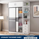 Wardrobe Sliding Door 2/3 Door Sliding Wardrobe Home Bedroom Modern Minimalist Sliding Door Wardrobe