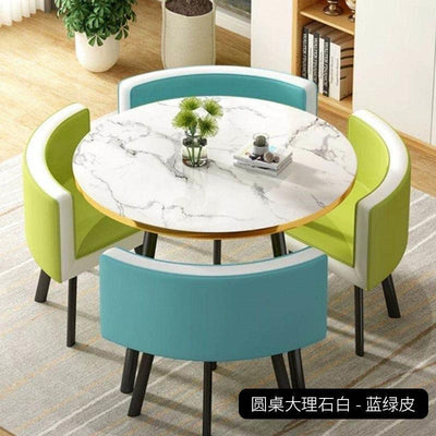 Dining Table Dining Table Set Light Luxury Dining Table and Chair Small Round Table OfficeTable and