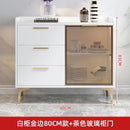 Zcm Sideboard Kitchen Cabinet Cupboard Household Kitchen Storage Rack Locker Tea Cabinet Wine