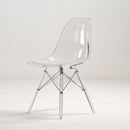 Dining 2021 Chair Transparent Nordic Stylish Table Simple Plastic Creative Casual Pc Coffee