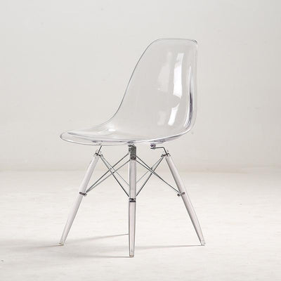 Dining 2021 Chair Transparent Nordic Stylish Table Simple Plastic Creative Casual Pc Coffee