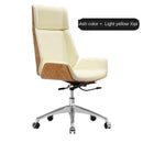 Reclining Computer Chair Office Chair With Emulsion Seat Backrest Ergonomic Massage Chair Home