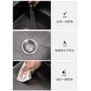 Black Nano Kitchen Sink Double Kitchen Dish Basin 304 Stainless Steel Handmade Household Sink Set