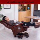 Special Offer Office Chair Leather Computer Chair Cowhide Swivel Boss Large Chair 7 Massage Spots