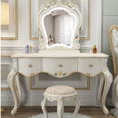 Dressing Table Nordic Dressing Table Bedroom With LED Light Mirror Dressing Table Modern Minimalist