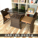 Rattan Chair Three-piece Balcony Small Table and Combination Creative Leisure Tea