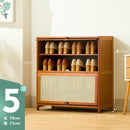 GC Shoe Cabinet Shoe Rack Cabinet Dust-proof Storage Cabinet Household Indoor Simple Entrance Large