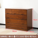 (No Need To Install) Solid Wood Storage Cabinet Modern Simple Chest Of Drawers American Bedroom