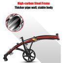 Foldable Bicycle Shimano 7-speed Variable Speed Bicycle Double Disc Brake Folding Bicycle City Road