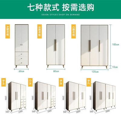 Home Wardrobe Combination Locker Storage Open Wardrobe Large Capacity Bedroom Wardrobe