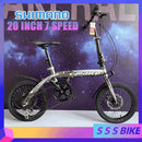 Wake X3 Shimano Variable Speed Foldable Bicycle 16-inch 7-speed Variable Speed Bicycle Double Disc