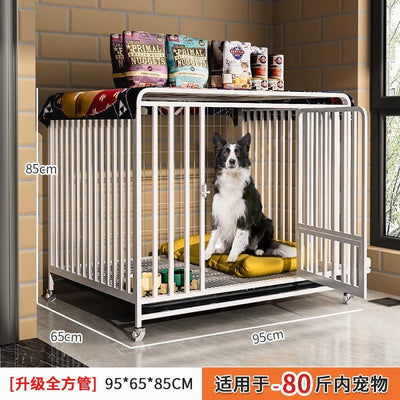 Dog Cage Indoor Firewood Dog Small Dog Fence Household Toilet Isolation Cat Rabbit Cage Dog Playpen