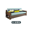 ARTISAM Sofa Bed Solid Wood Foldable Storage Sofa Bed Living Room Sitting And Lying Simple Push-pull