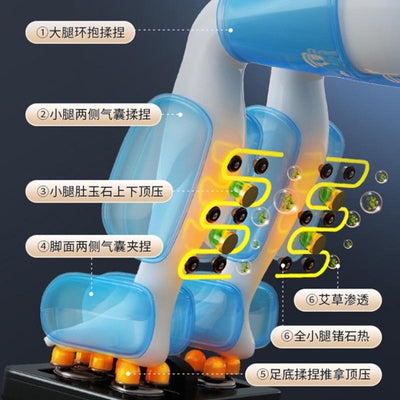 Mingrentang Electric Massage Chair Home Full-automatic Multifunctional Full-body Kneading Capsule