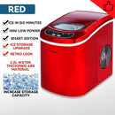 Ice Maker Hicon 15kg Make Ice Fast Household Intelligent Mini Full-automatic Round Ice Maker Machine