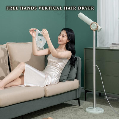 AFK Hair Dryer Handsfree/ Standing Vertical Foldable Hairdryer Negative ION Remote Control Hot And