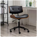 Light Luxury Computer Chair Comfortable Solid Wood Sitting Swivel Chair Office Chair