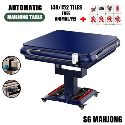 Singapore Automatic Mahjong Machine Table Electric Folding Mahjong Table (Silent Technology Silent