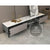 TV cabinet marble TV console coffee table side cabinet